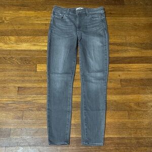 PAIGE Women's Hoxton Ankle Gray Skinny Jeans, Sz 27